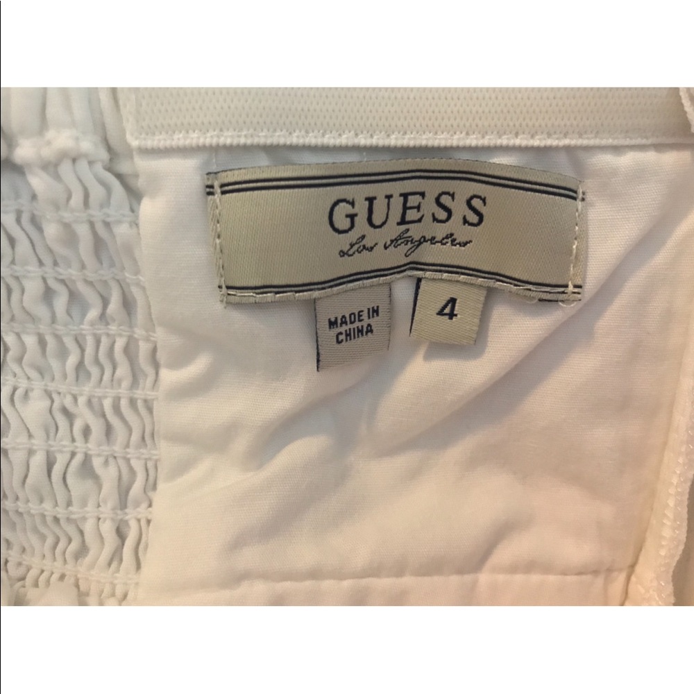 Guesd cocktail dress.